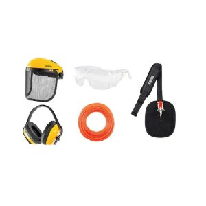 DENZEL 6 részes fűkasza védőeszköz csomag+ damil 137259874 - Denzel