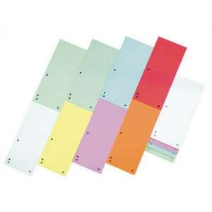 Separatoare din carton DONAU, culori asortate, 100 bucăți - Consumabile pentru capsator