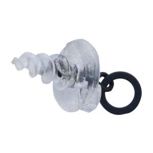 CZ Micro pop-up csavar, 10 mm, 5 db, átlátszó műanyag, fekete gyűrűvel - PopUp