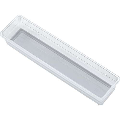 Box Sistema Organizer 4 30 x 7,5 x 5 cm transparent/gri deschis