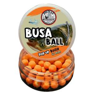 Dunai Horgászok Pop Up Busa Ball 10mm Boilie, édes ízesítésű, narancssárga-fehér, 20g - PopUp
