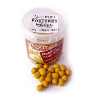 Dovit Lebegő Kukorica Csalik Fűszeres Mézes Midi Pufi, 20g - PopUp