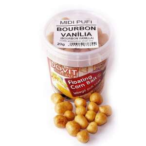 Dovit Lebegő Kukorica Csali, Bourbon Vanília, MIDI Pufi, 20g - PopUp