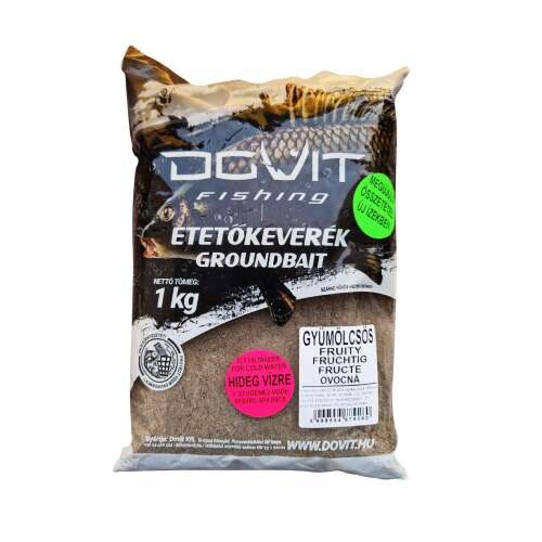 Dovit Fishing Groundbait, 1kg, Gyümölcsös, hideg vízre