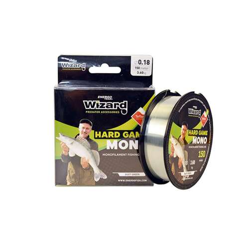 Wizard Hard Game Mono horgász zsinór, 0.18mm, 150m, 3.60kg - Monofil zsinór