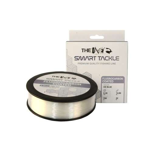 The One Smart Tackle Fluorocarbon Coated Ice Blue horgász zsinór, 700m, 0.35mm, 14.9kg, 32lb