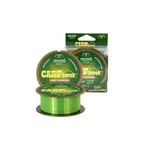 Cralusso CarpPower gyors süllyedő fluorocarbon horgászszál, 600m, zöld - Fluorocarbon zsinór