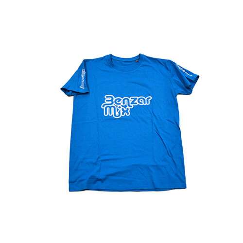 Benzár Mix Kék Kereknyakú Póló - L