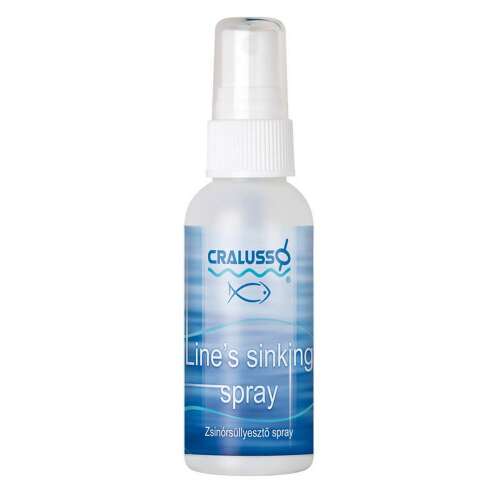 Cralusso Zsinórsüllyesztő spray, 60ml, horgász zsinór süllyesztő spray