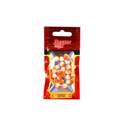 Benzár Mix Instant Bicolor Pop-Up 8mm Parmezán-Vajsav, 20 db - PopUp