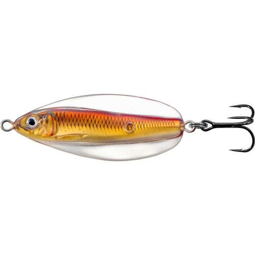 LIVETARGET Erratic Shiner Spoon Arany/Piros 60mm 14g horgászcsali - Körforgó és támolygó villantó