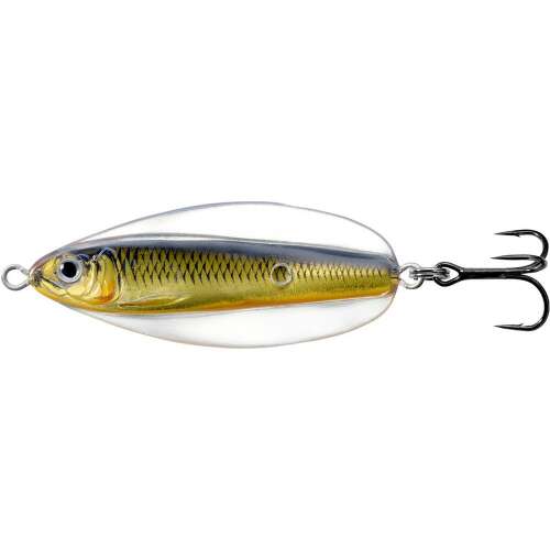 LIVETARGET Erratic Shiner Spoon Arany/Fekete 70mm 21g horgászcsali - Műcsali