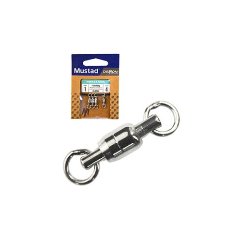 MUSTAD SS BALL BEARING SWIVEL 7 2DB/CSOMAG 147236356