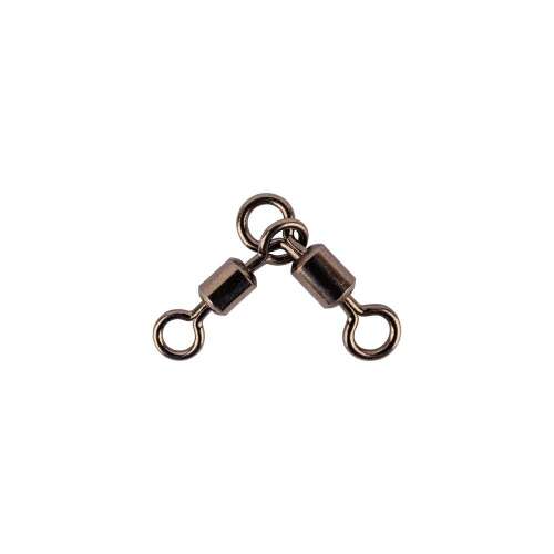 Mustad Power 3-Way Swivel, horgász forgó nagy igénybevételhez, 3-utas forgó horgászatra - Horgász forgó és kapocs