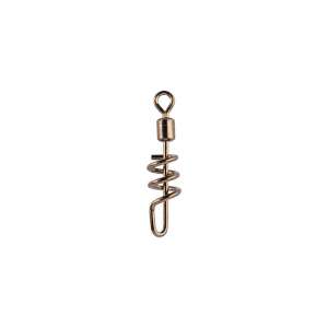 Mustad Power Rolling Swivel csavaros forgókapoccsal, 6-os méret - Forgó & kapocs