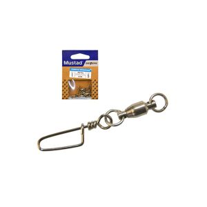 MUSTAD BB SWIVEL W/ COASTLOCK SNAP 3 5DB/CSOMAG 147236352 - Forgó & kapocs