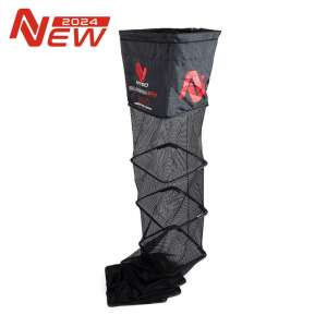 Nytro Silverfish Pro Súlyozott Haltartó 300, fekete horgász haltartó 4 rekeszes, halak tárolására horgászat közben - Halvédelem