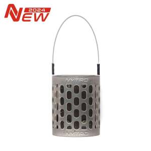 NYTRO Nyitott Végű Kosár Etető S25, ólommentes, horgászáshoz, fogantyúval, csalikhoz - Etetőkosár & ólom