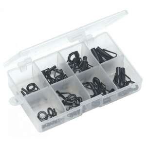 EUROSTAR Horgászbot Gyűrű Szett, 36 darab műanyag dobozban, 8 méretben - Horgász szett