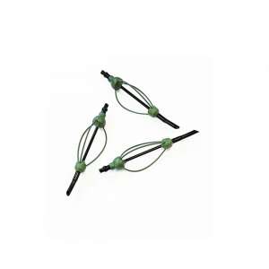 3 db zöld etetőkosár 3 bordával, 25g-os, hosszú dobáshoz és fenékhorgászatra - Bordás kosár