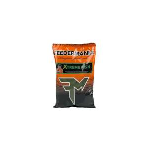 Feedermania Xtreme Fish etetőanyag, 800g, erős halas íz, pontyhorgászatra - Morzsa