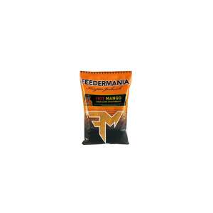 Feedermania Hot Mango Groundbait, 800g, magas szénhidráttartalmú, csípős mangó ízű - Morzsa