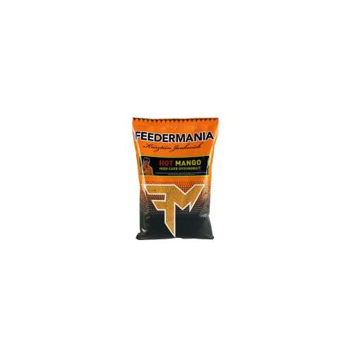Feedermania Hot Mango Groundbait, 800g, magas szénhidráttartalmú, csípős mangó ízű