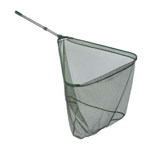 Teleszkópos merítőháló, 180cm hosszú, zöld, 60x60cm keret, 5mm háló, horgász háló - Teleszkópos merítő