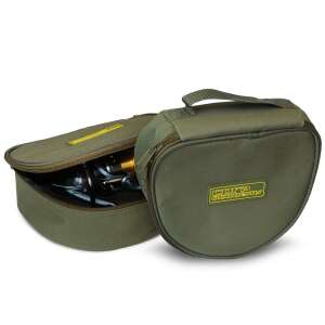 Carp Academy orsótartó táska, zöld, 26x21x12cm, horgászorsókhoz - Orsótartó táska