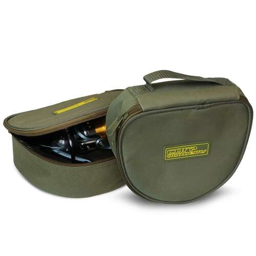 Carp Academy orsótartó táska, zöld, 26x21x12cm, horgászorsókhoz