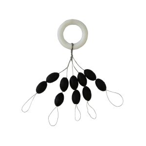 Gumistopper - XXL - Fekete - 10 db 127546355 - Stopper & Ütköző