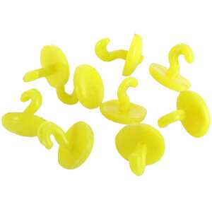 10 darabos sárga Csalistopper csalitartó - Stopper & Ütköző