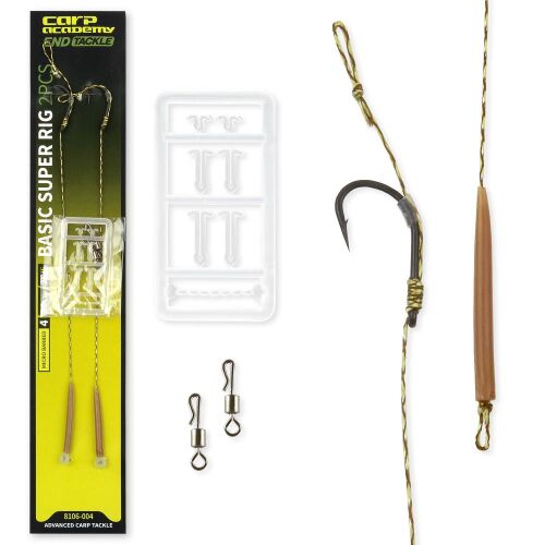 CARP ACADEMY Basic Super Rig 2-es méret 2db/cs 137255786