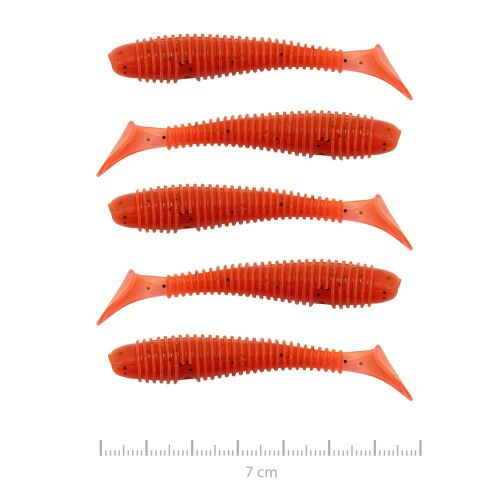 Vantage Swinger Gumihal - 7cm - Narancs 137255339 - Gumicsali és twister