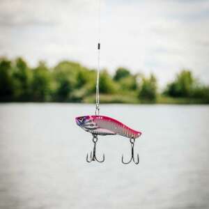 Blademaster II 60mm 15g Moonshine horgászcsali, rózsaszín és ezüst holografikus bevonattal, hármas horog - Horgászat