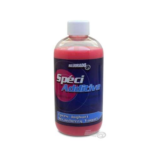 HALDORÁDÓ SpéciAdditive Epres joghurt folyékony csalit adalékként, 300 ml-es üvegben - Folyékony aroma