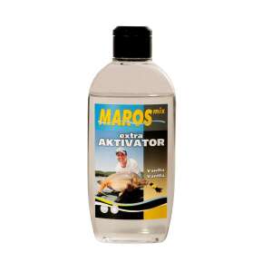Maros Mix Extra Aktivátor, vanília ízű folyadék pontyhorgászatra, 250 ml-es üveg - Etetőanyag aroma