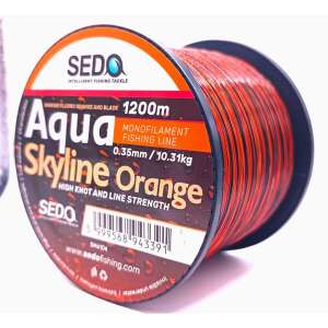 SEDO Aqua Skyline Orange 1200m Monofil Horgász Zsinór 0.35mm 10.31kg - Sport & Szabadidő