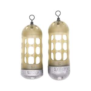 GURU Caged Window Feeder - Kis 20g és 30g, horgász etetőkosár, ponty horgászat, method etetőkosár, csalitartó - Guru