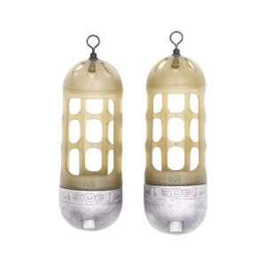 GURU Caged Window Feeder - Közepes 50g + 60g, két etetőkosár, egy 50g-os és egy 60g-os, pontyhorgászatra - Guru