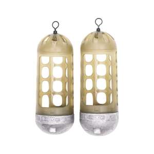 GURU Caged Window Feeder - Nagy 50g + 60g, két etetőkosár hálóval a horgász csalikhoz - Guru