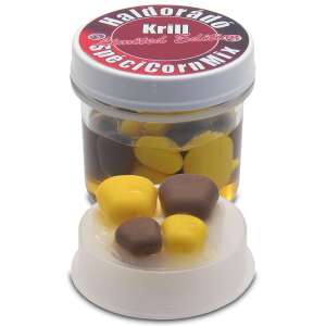 Haldorádó SpéciCorn MIX Limited Edition Krill kukorica csalik, sárga és barna kukoricaszemek üvegben - Mesterséges horogravaló