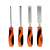 Gadget 4-piece chisel set, 260 mm, chrome-vanadium steel 102380632