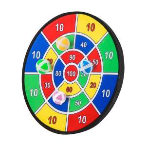 Timeless Tools self-adhesive ball dart board, colorful, numbers, target, kids, family, fun, game - Dart
