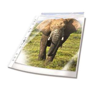 Durable A4 perforirani džepovi, prozirni, 100 komada, za dokumente, fotografije i drugo - Durable