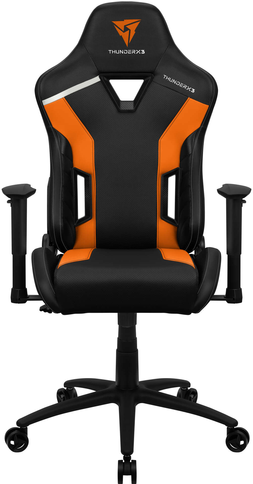 Thunderx3 tc3 univerzális gamer szék párnázott ülés fekete, naran...