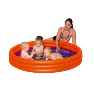 Családi szórakozás a Bestway felfújható medencében, narancssárga, 157x28cm - Bestway Gyerekmedence & Pancsoló