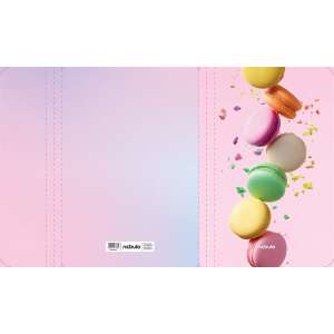 Gummifolder, a4, macaron, nebulo 102406107 - Aktenordner