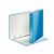 Leitz Wow A4 Maxi blauer Ringordner, 4 D-Ringe, offene Ansicht
