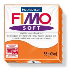 FIMO Soft masa do modelowania do pieczenia, kolor pomarańczowy, 56g - Fimo